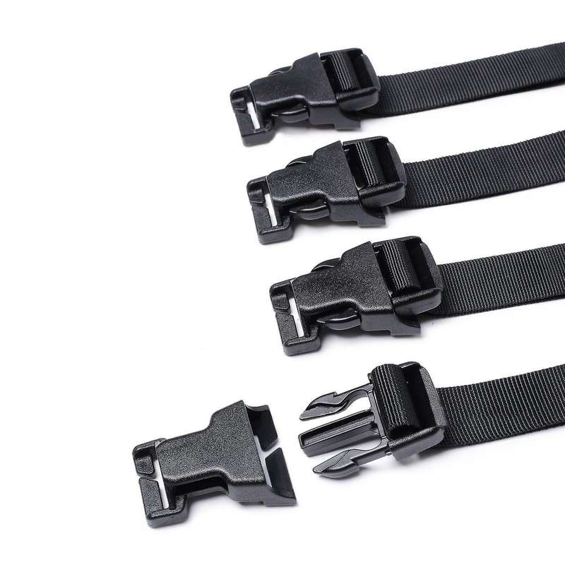 4pcs Molle Straps Backpack Vest Adapter Belts for Outdoor B