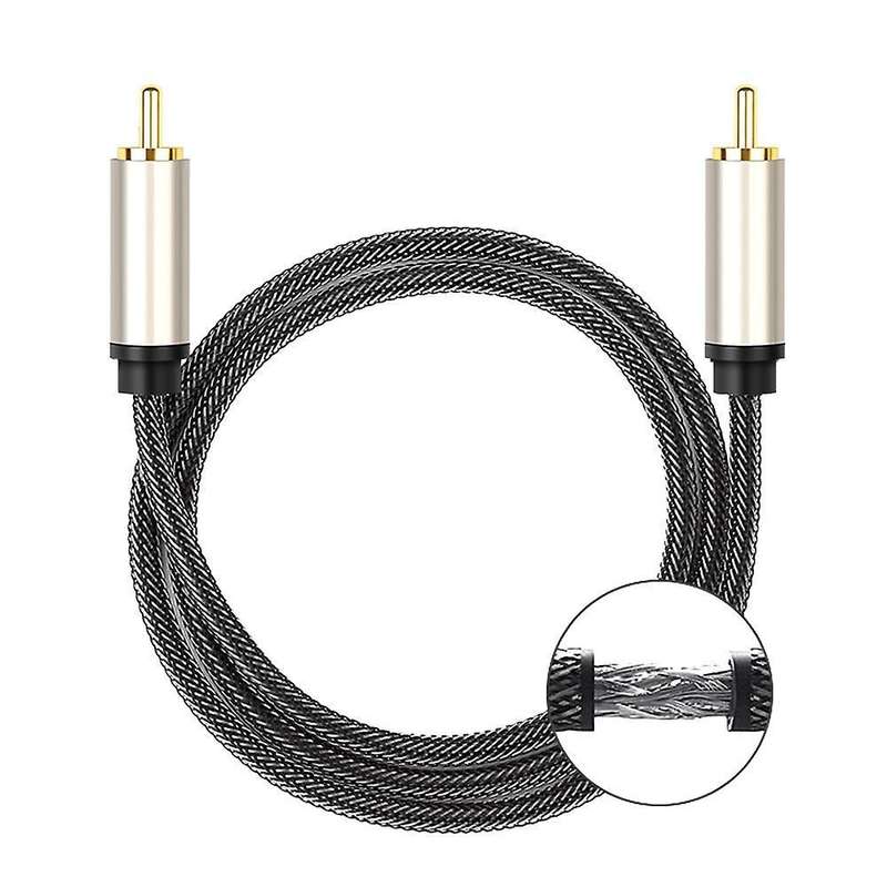 Digital Coaxial Output Lotus Cable Rca Male-to-male Audio Cable