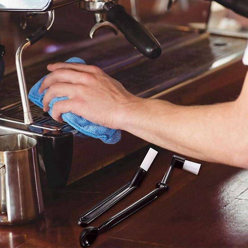 Coffee Machine Cleaning Set, Coffee Machine Brush with Spoon