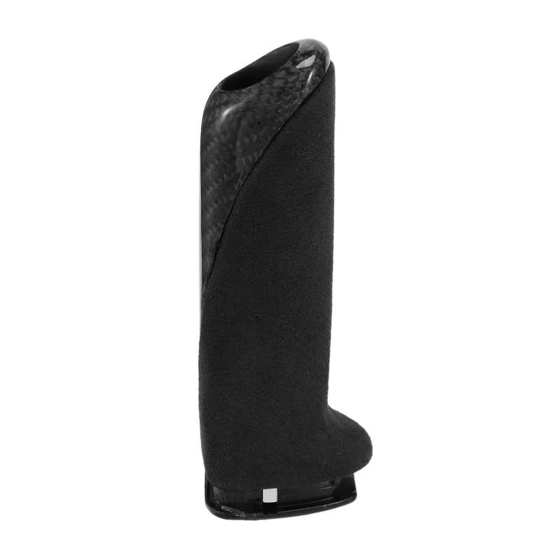 Car Handbrake Grips Cover Carbon Fiber Splicing Style Interior Trim