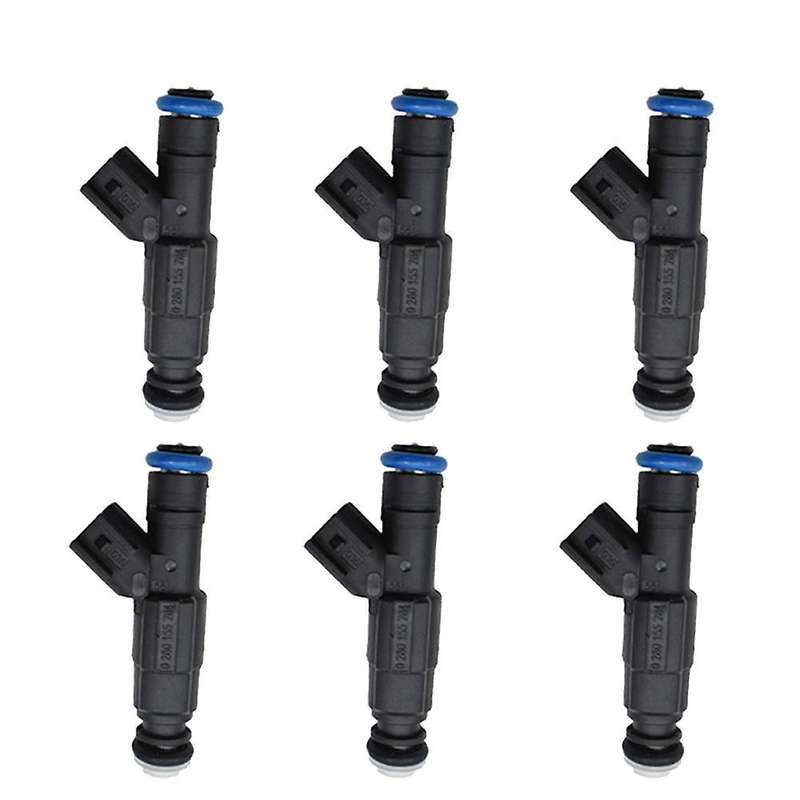 6pcs New Fuel Injector Nozzle 04854181 for 1999-2004 Jeep Cherokee