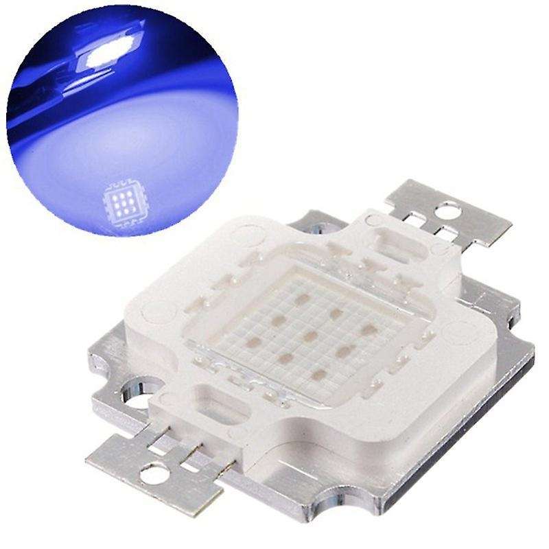 10w Led Cob Chip Floodlight Headlamp Light Bulb Blue
