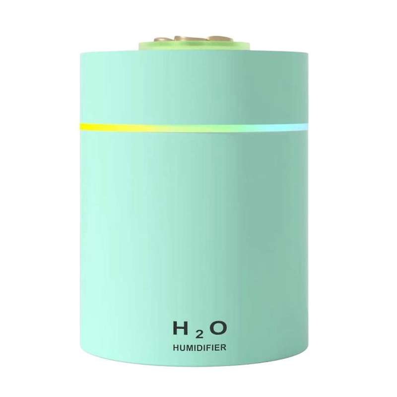 Wireless Air Humidifier Usb Silent Humidifier for Bedroom Home(green)