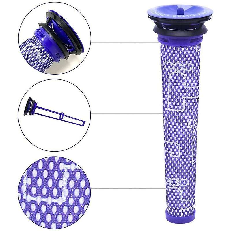 For Dyson V7 V8 Animal and Absolute Washable Pre-filters Post-filter