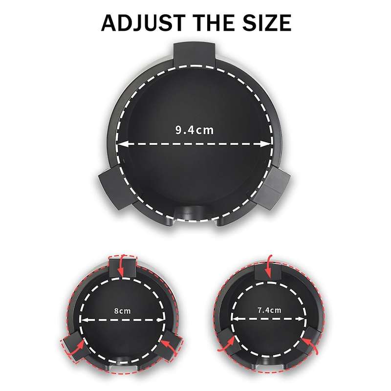 Anti-spill Cup Holder Drink Coaster Fits Drink for Cars Home Office