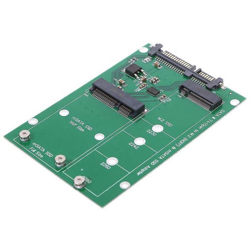 M.2 Ngff/msata Ssd to Sata3 Notebook Msata Solid State Drive Card