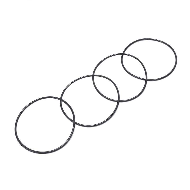10 Pcs O Ringe Schwarz Nitrilkautschuk 100 Mm Od 3 Mm Staerke