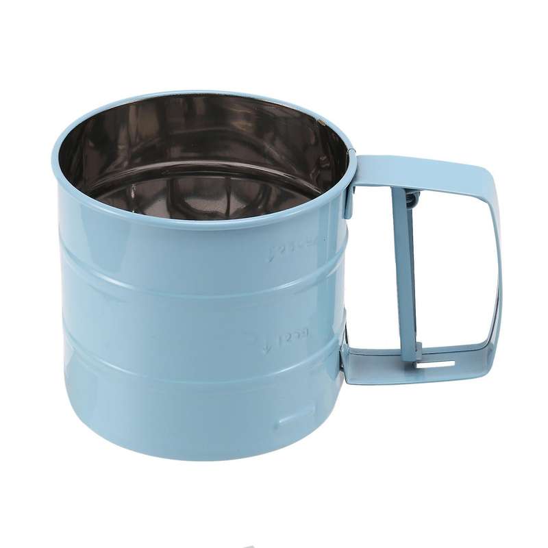 Flour Sifter for Baking,with 24 Fine Mesh Stainless Steel Screen