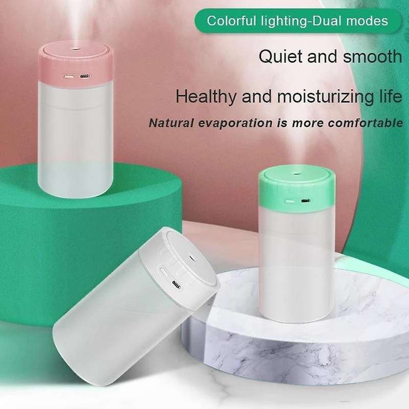 400ml Air Humidifier Ultrasonic Large Capacity Portable Sprayer White