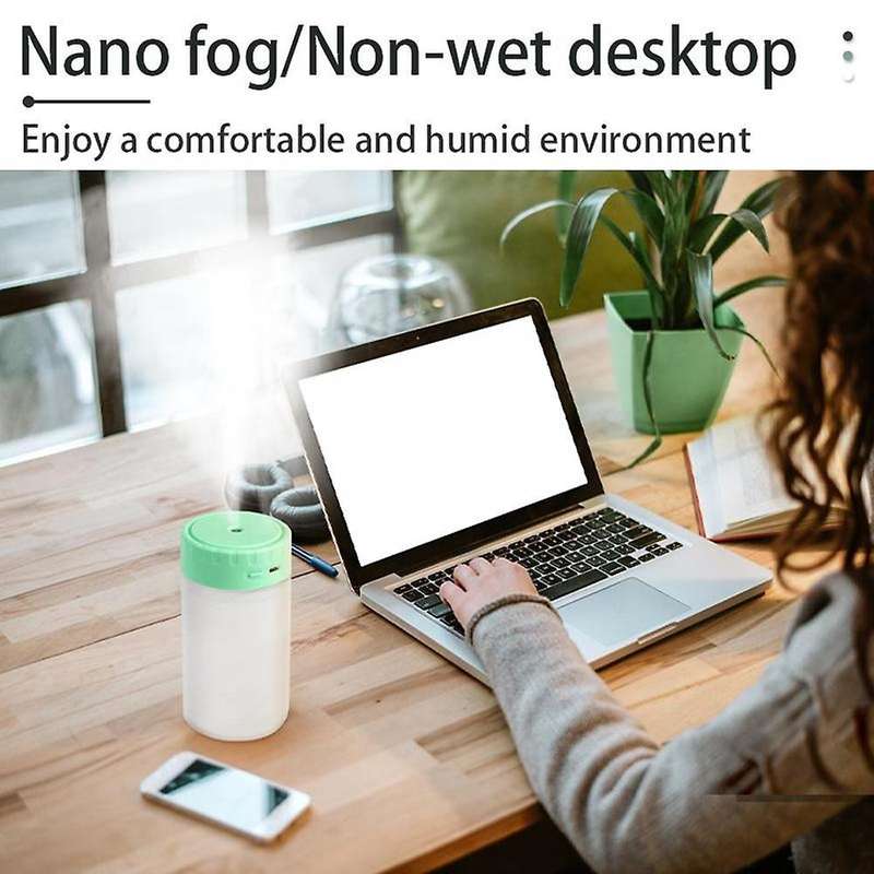 400ml Air Humidifier Ultrasonic Large Capacity Portable Sprayer White
