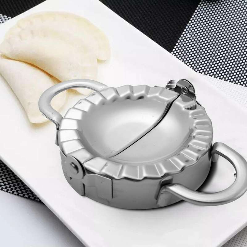 Eco-friendly Stainless Steel Dumpling Maker and Dough Press ,2pcs