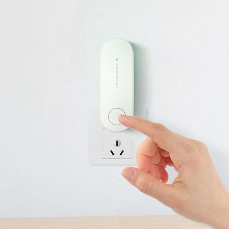 Plug In Air Purifier for Home Cleaner Mini Air Ionizer Black Uk Plug