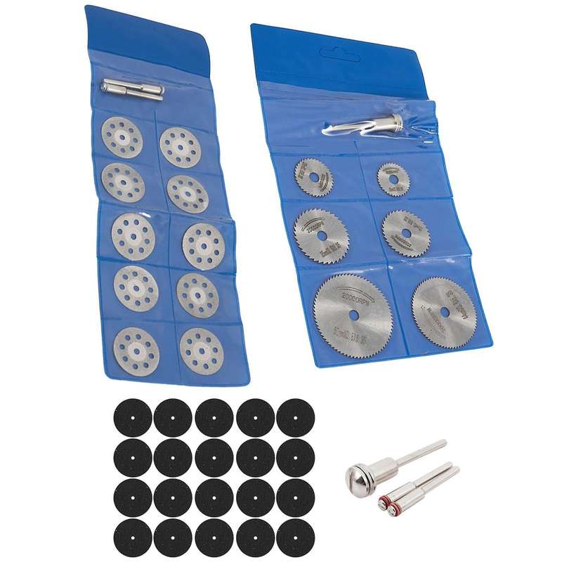 36pcs Rotary Cutting Wheels Tool Kit, Mini Diamond Cutting Wheel
