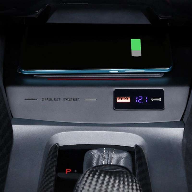 Car Wireless Charger Mobile Phone Charging Holder for Honda Civic