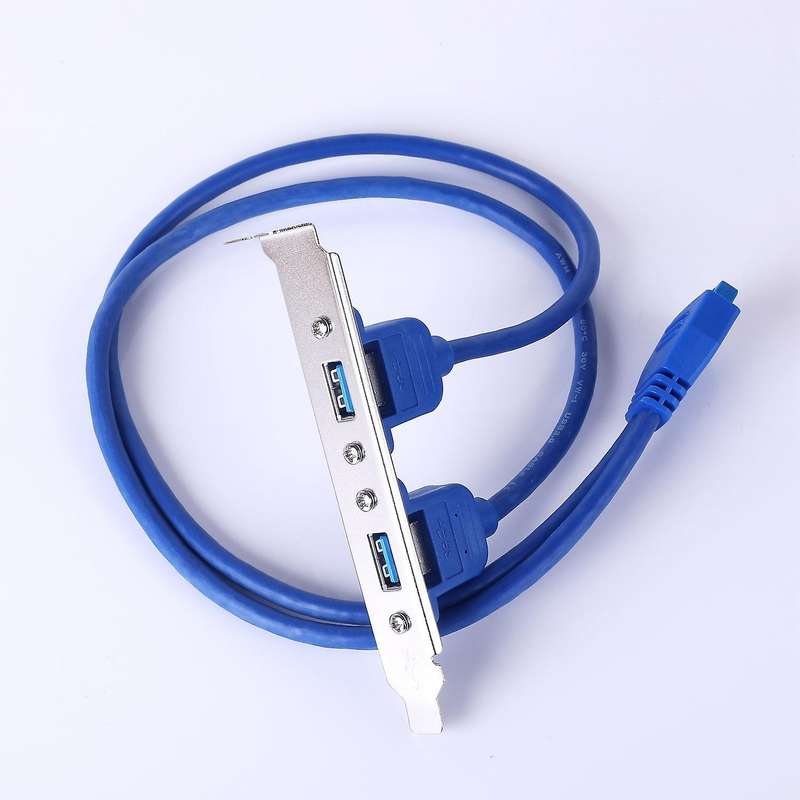Cable Header, Usb 3.0 Port On Motherboard to Computer Case Bezel