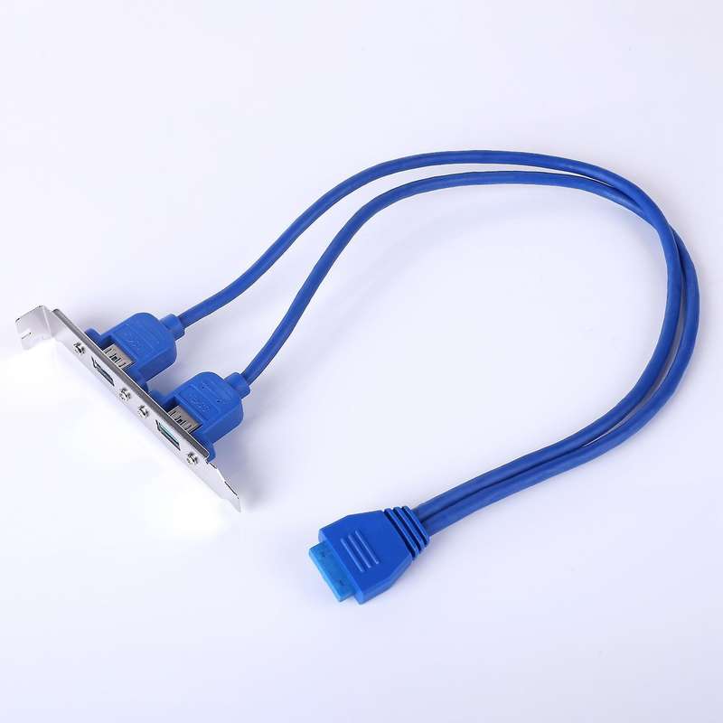 Cable Header, Usb 3.0 Port On Motherboard to Computer Case Bezel