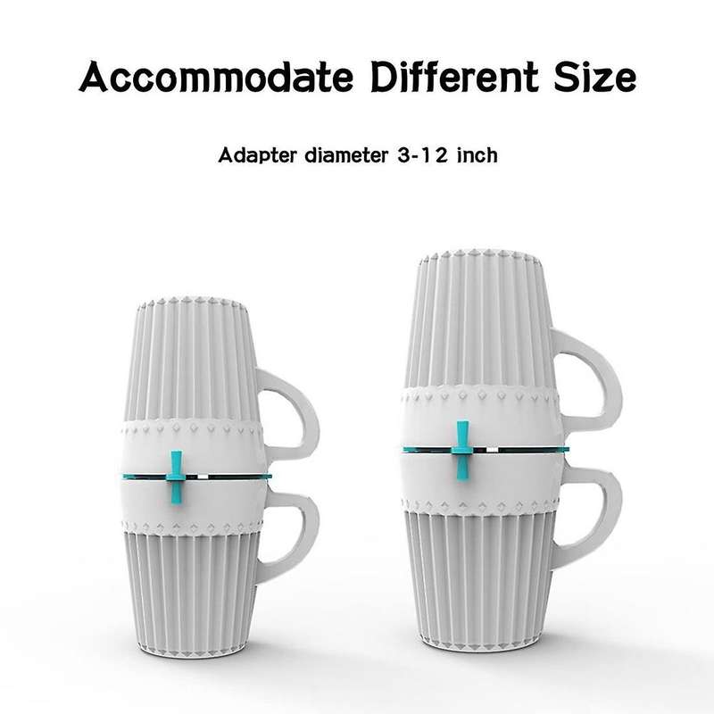 Coffee Mug Holder Stackable Coffee Cup Holder for Cabinet Blue