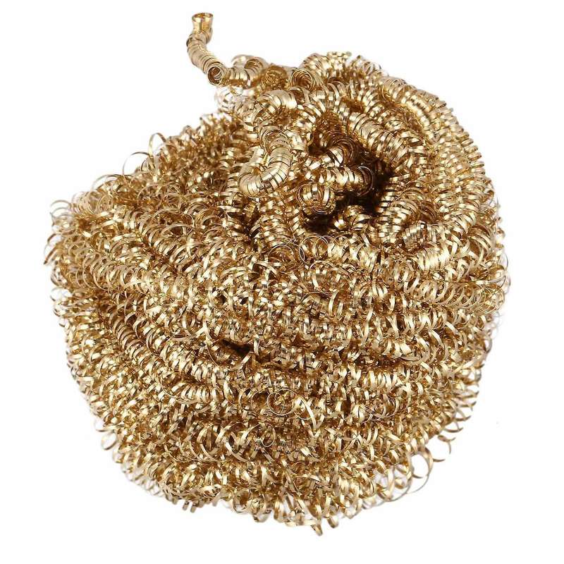 Soldering Iron Tip Cleaning Wire Scrubber Cleaner Ball W Metal Case