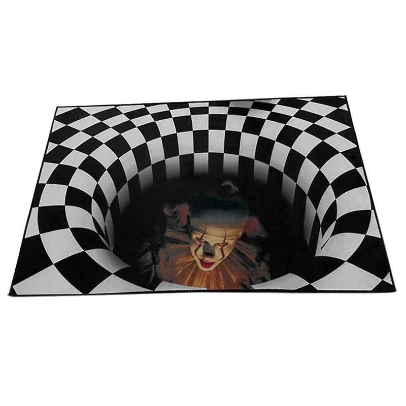 Clown Trap Visual Carpet Living Room 3d Halloween Carpet Home Carpet