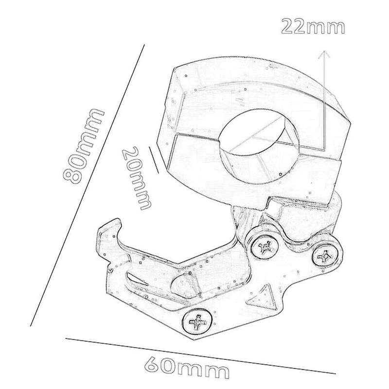 Motorcycle Helmet Hook Luggage Bag Hanger Holder Motor Accessories