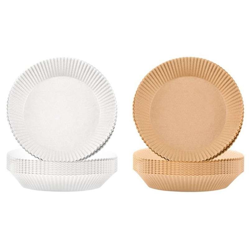 60pcs Air Fryer Parchment Paper Liners Non-stick Disposable Paper