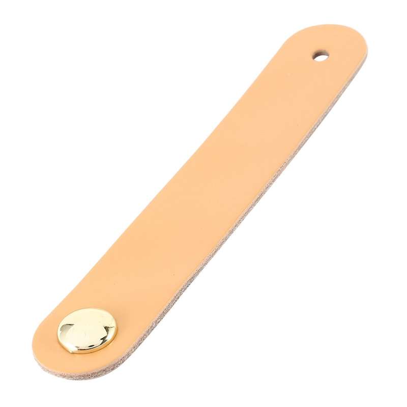 6 Pcs Leather Drawer Pull Wardrobe Door Handle for Cupboard Drawer B