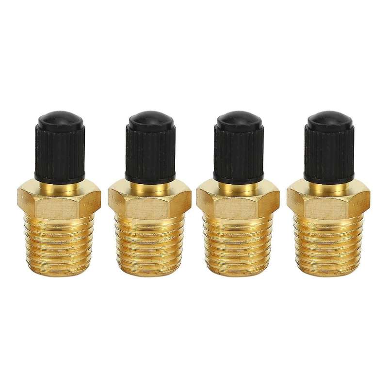 4pcs 1/4inch Npt Mpt Solid Tank Fill Valve for Car Repair Accessories