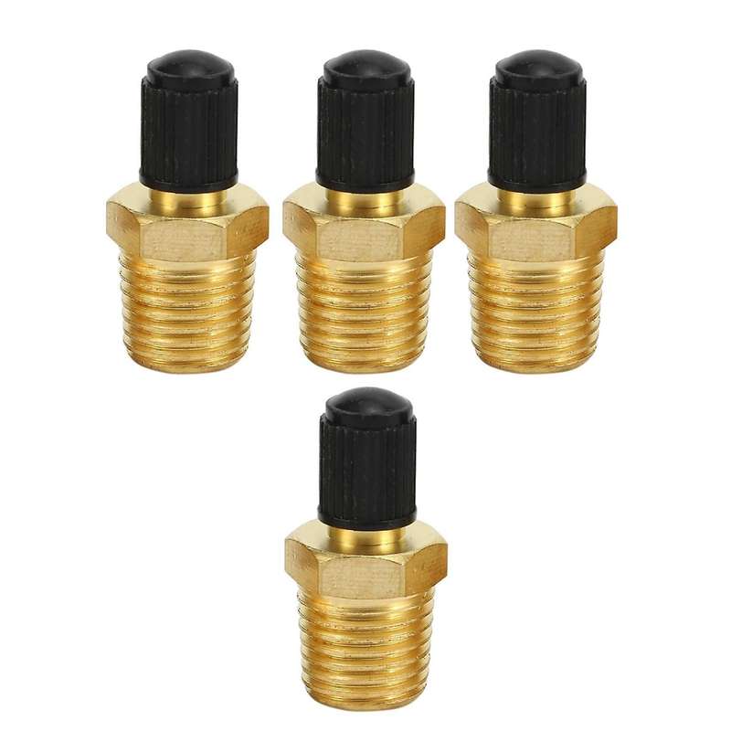 4pcs 1/4inch Npt Mpt Solid Tank Fill Valve for Car Repair Accessories