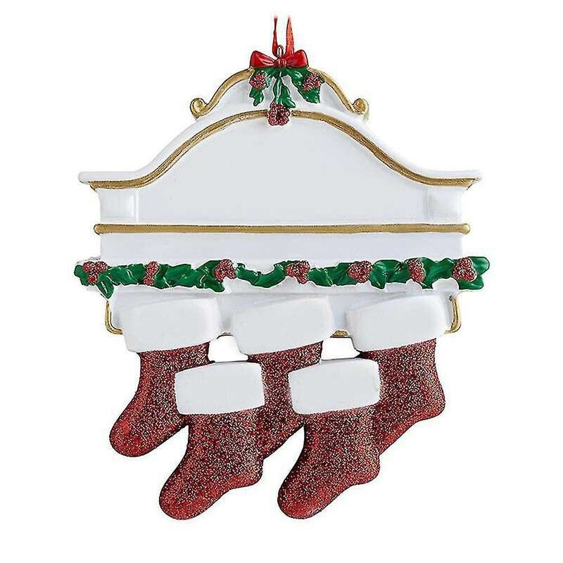 Creative Gifts Family 5 Socks Pendants Christmas Tree Decoration