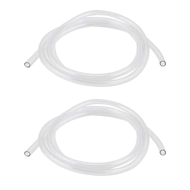 6,5ft 8mm Innen Dmr. Klar Pvc Schlauch Fuer Luftpumpe Aquarium