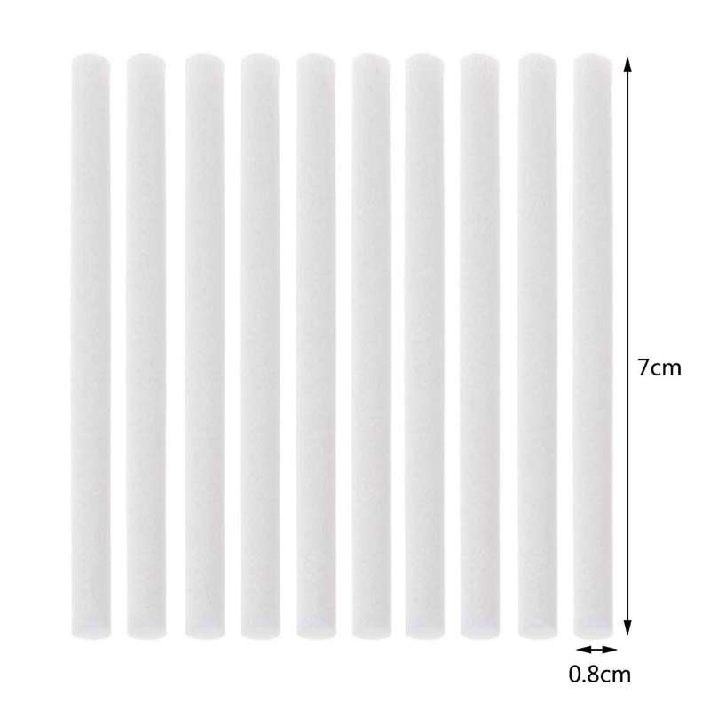 50-pack Car Diffuser Sponges Refill Sticks Humidifier Filter Wick