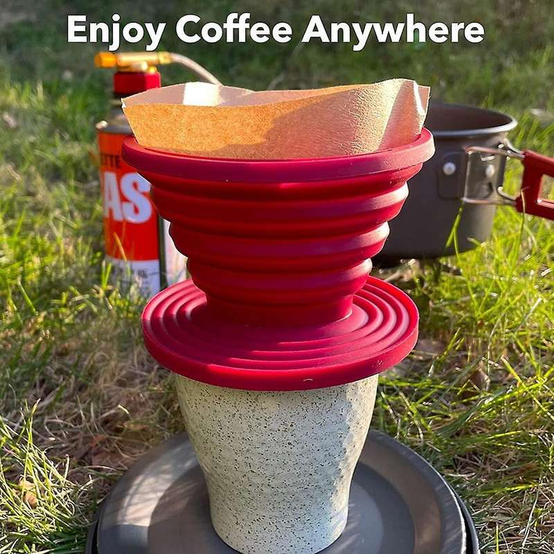 Collapsible Camp Pour Over Coffee Dripper for Camp, for Home Kitchen