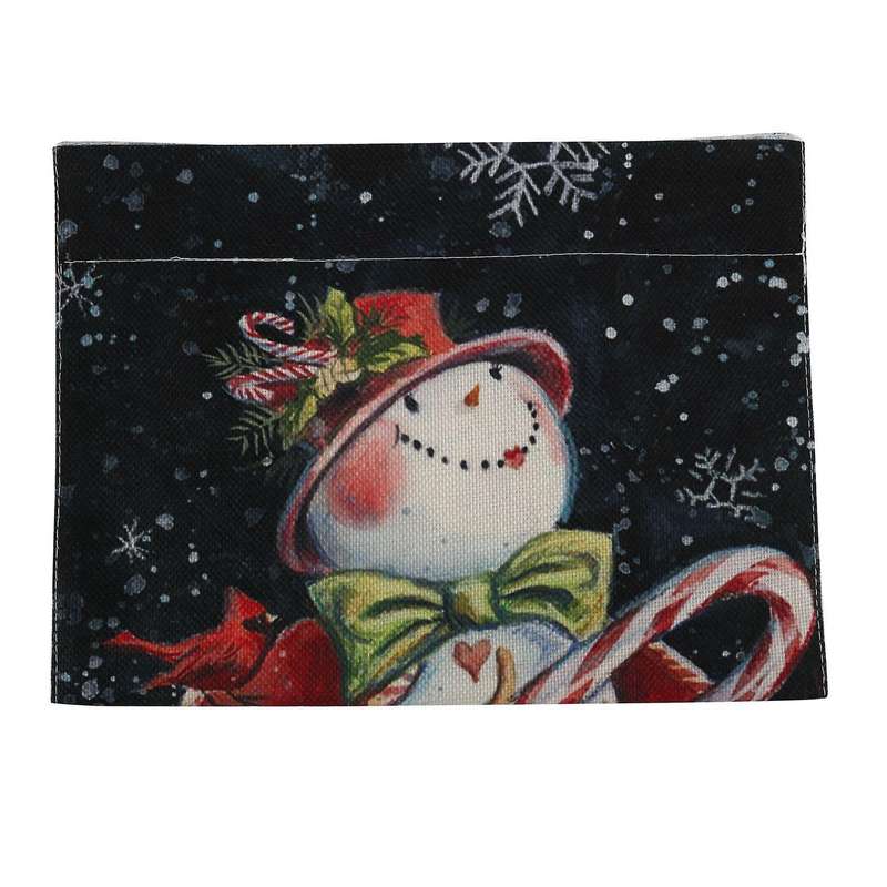 Christmas Themed Garden Flag Winter Outdoor Banner Festival Decor