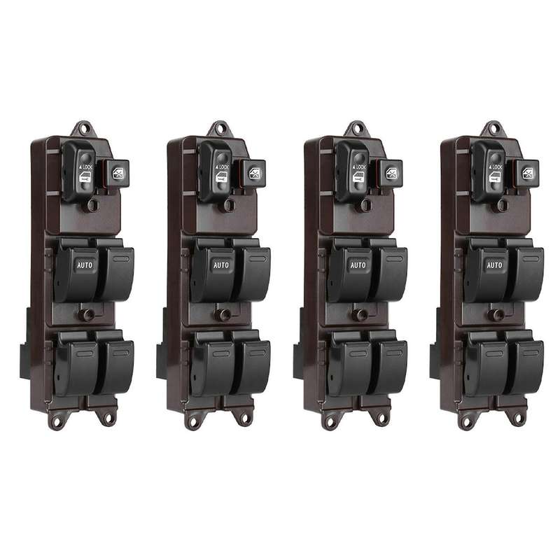 4x Power Window Master Switch for Toyota Corolla Camry Sienna
