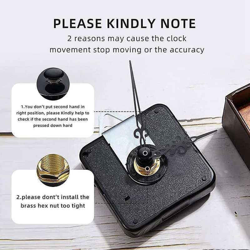 Quartz Movement Kit Wall Clock Movement Parts Engine Diy Repair Parts