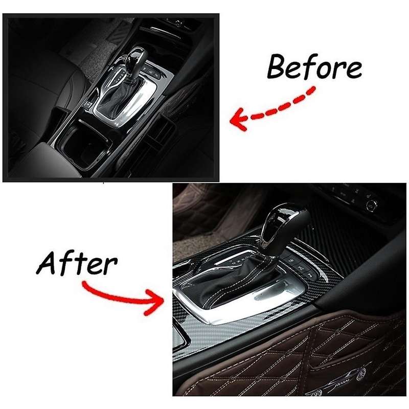 For Buick Regal 2017-2021 Carbon Fiber Car Cigarette Lighter Panel