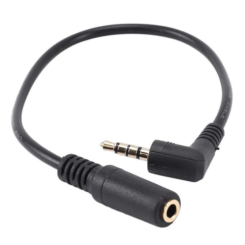 Left Angled to Right Angled Cable Straight Connection 0.5m 1.5ft