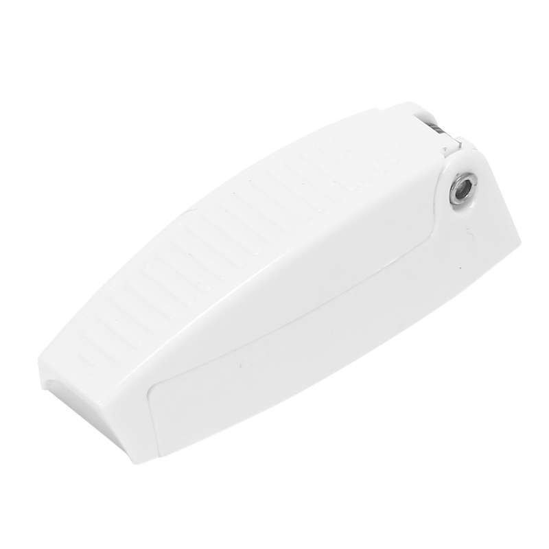 5 White Rv Campers Motorhome Rounded Baggage Door Catch Clips