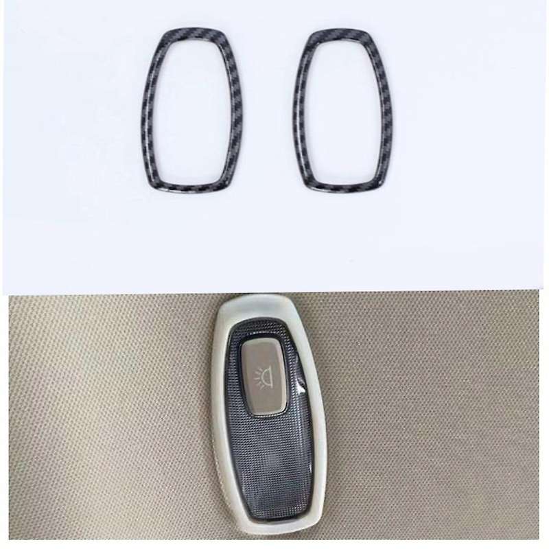 Car Roof Light Cover Left+right Reading Light Frame Modified