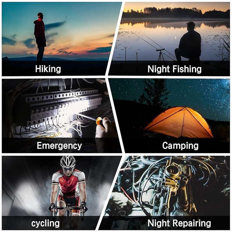 Led Small Flashlight,1000lumens Bright Cob Keychain Flashlights