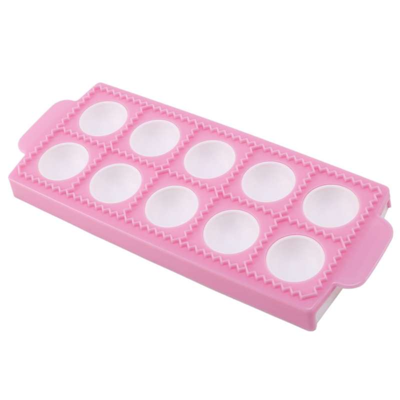 Ravioli Mould Round Ravioli Maker Tray 10 Grids Ravioli Trays
