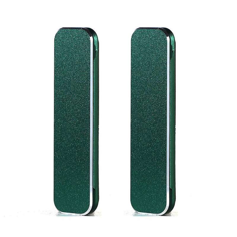 2pcs Adjustable Multi Angle Aluminum Mobile Phone Holder ,green