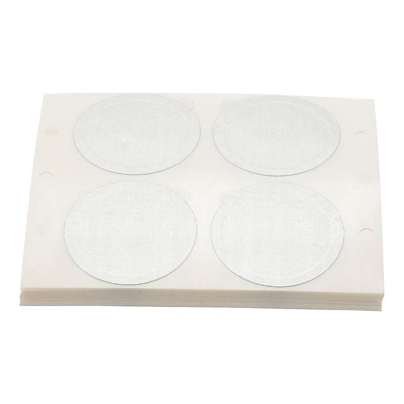 100pcs 37mm Aluminum Foil Lids Seals Foil Lids for Nespresso Capsules