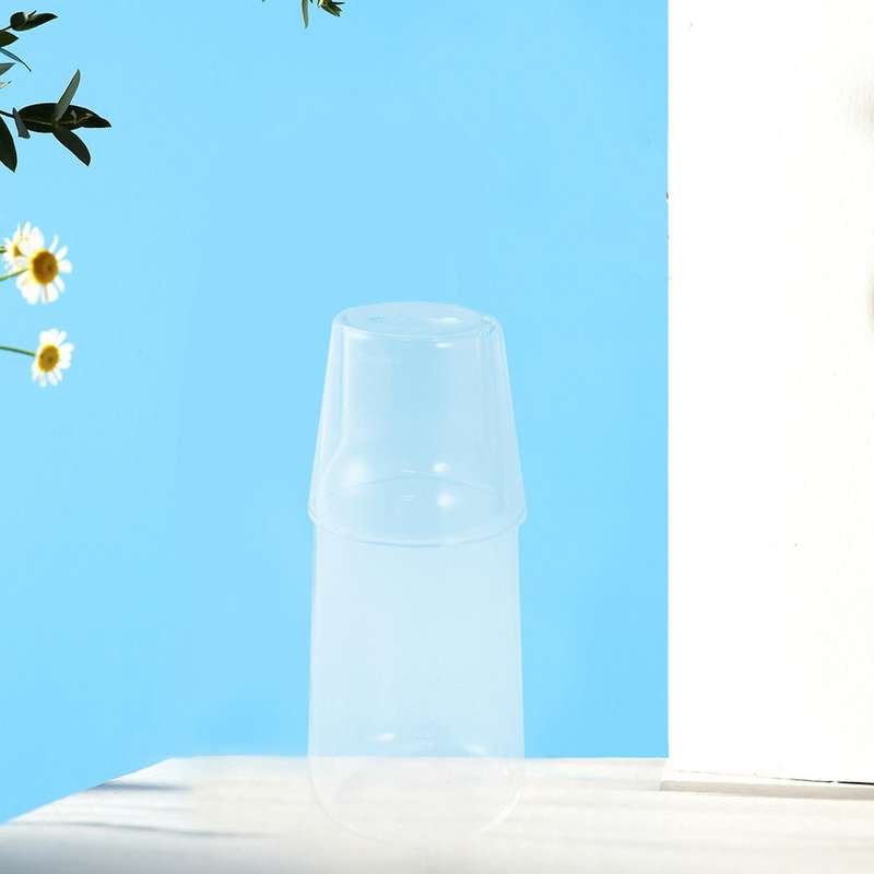 Water Carafe with Tumbler Glass Cold Hot Water Bottle Cup Sets