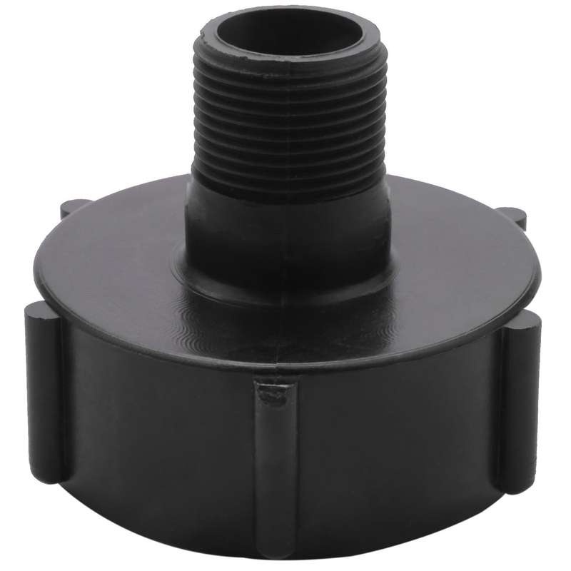 1pcs 1000l Ibc Water Tank Garden Hose Adapter Fitting 60mm Adaptor