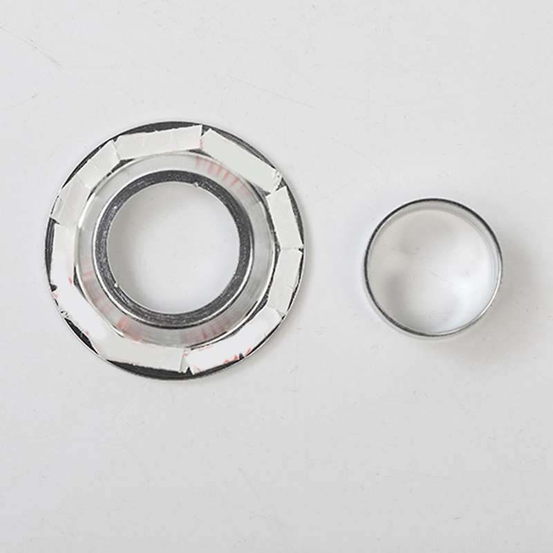 Rearview Mirror Switch Knob Trim for Dodge Challenger 09-14, Silver