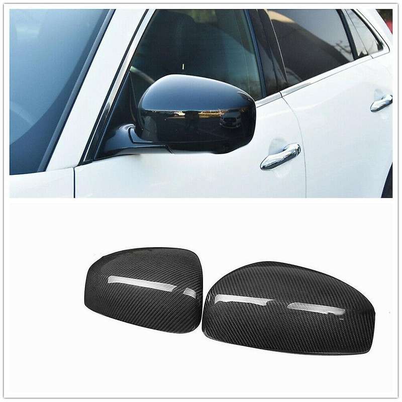 Real Carbon Fiber Mirror Cover Rearview Side Mirror Cap for Infiniti