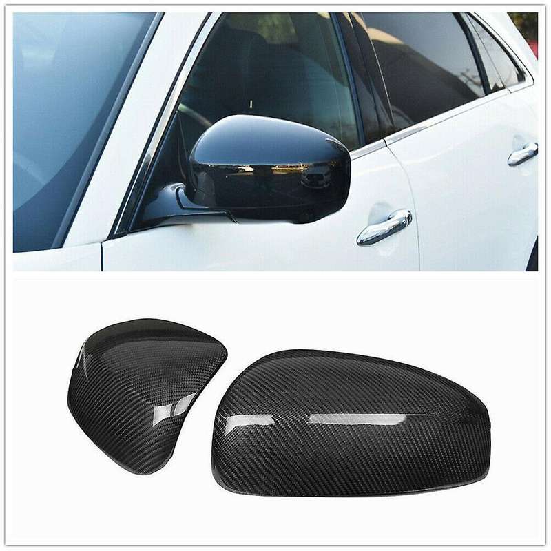 Real Carbon Fiber Mirror Cover Rearview Side Mirror Cap for Infiniti