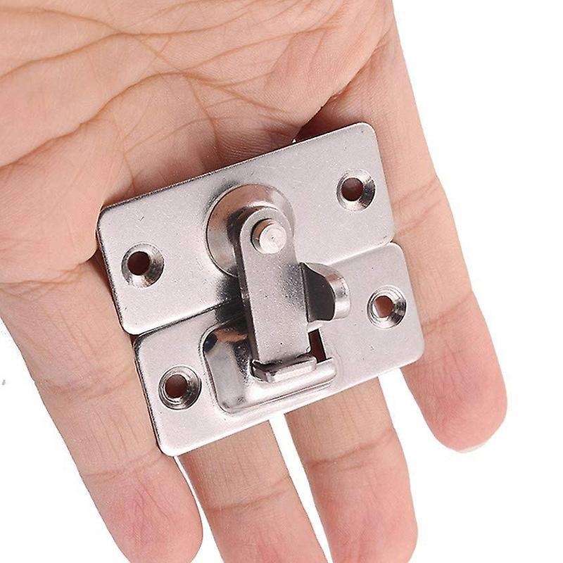 90 Degree Door Buckle Latch Stainless Steel Right Angle Lock