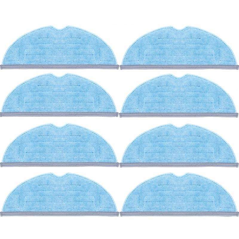 8pcs Replacement Mops Rag Cloths for Roborock S7 Vacuum Cleaner